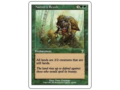 Nature's Revolt (Foil NE, Stav Near Mint)