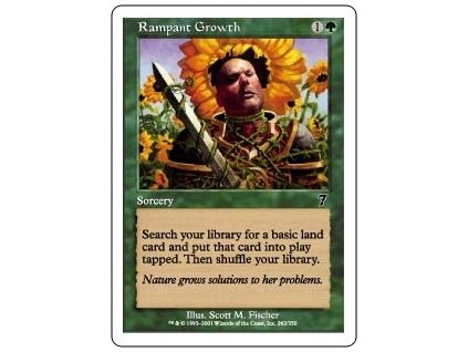 Rampant Growth (Foil NE, Stav Near Mint)