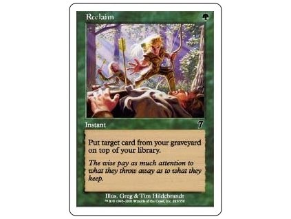 Reclaim (Foil NE, Stav Near Mint)
