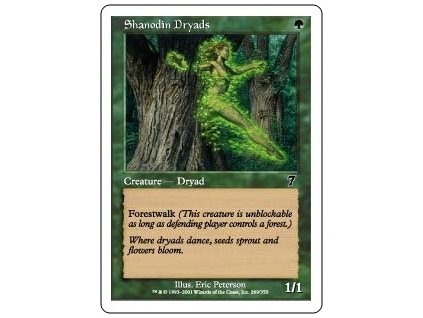 Shanodin Dryads (Foil NE, Stav Near Mint)