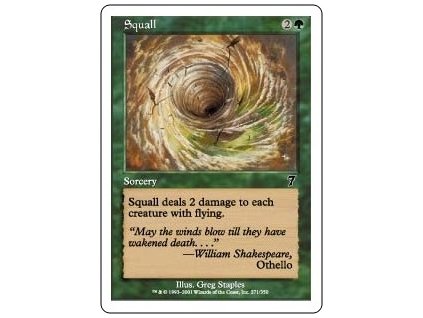 Squall (Foil NE, Stav Near Mint)