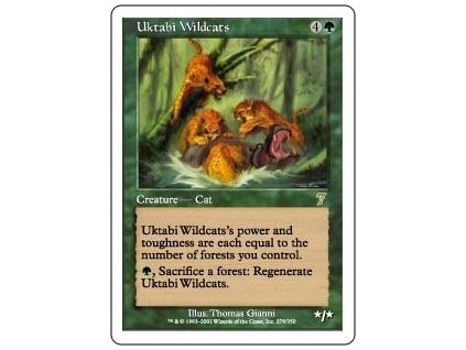 Uktabi Wildcats (Foil NE, Stav Near Mint)