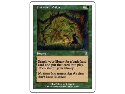 Untamed Wilds (Foil NE, Stav Near Mint)