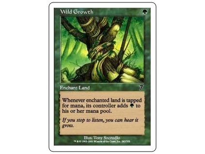 Wild Growth (Foil NE, Stav Near Mint)