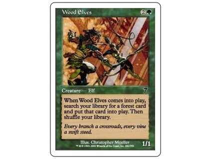 Wood Elves (Foil NE, Stav Near Mint)