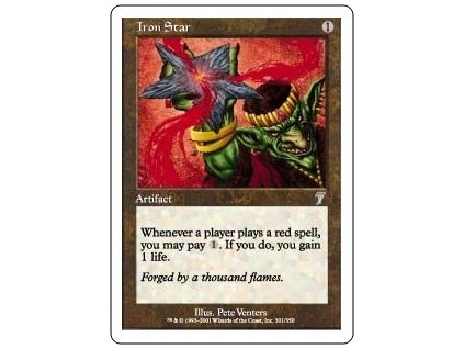 Iron Star (Foil NE, Stav Near Mint)