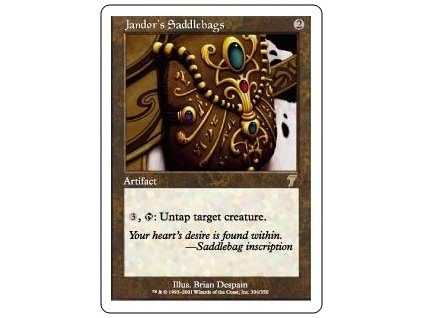 Jandor’s Saddlebags (Foil NE, Stav Near Mint)