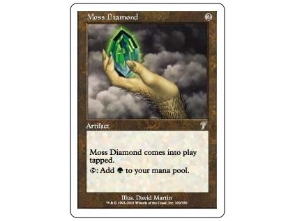 Moss Diamond (Foil NE, Stav Near Mint)