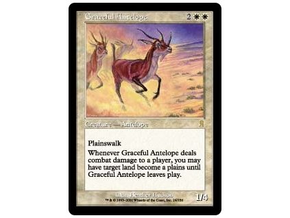 Graceful Antelope (Foil NE, Stav Light Played)