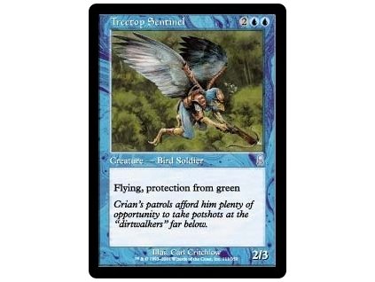 Treetop Sentinel (Foil NE, Stav Near Mint)