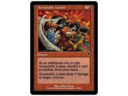 Acceptable Losses
