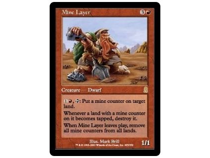 Mine Layer (Foil NE, Stav Near Mint)