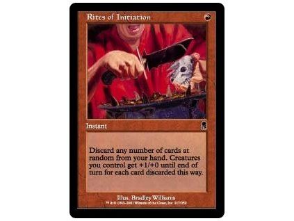 Rites of Initiation