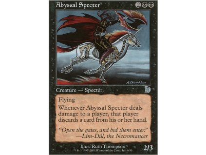 Abyssal Specter (Foil NE, Stav Near Mint)