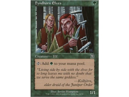 Fyndhorn Elves (Foil NE, Stav Near Mint)