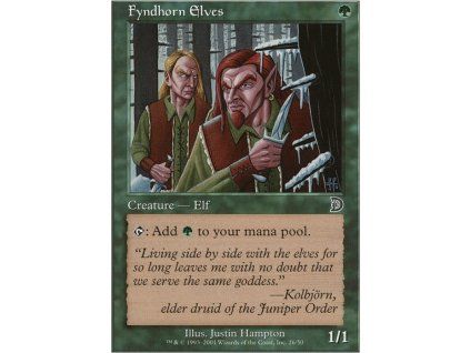 Fyndhorn Elves