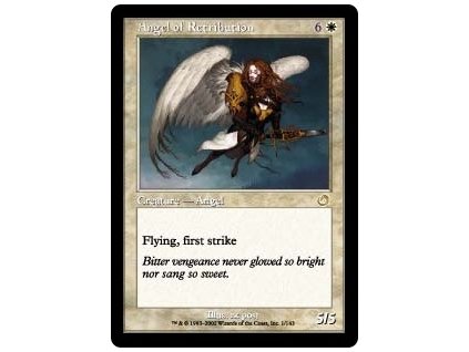 Angel of Retribution (Foil NE, Stav Light Played)