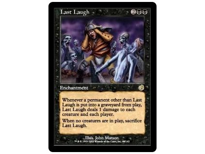Last Laugh (Foil NE, Stav Light Played)