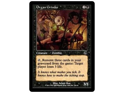 Organ Grinder (Foil NE, Stav Near Mint)