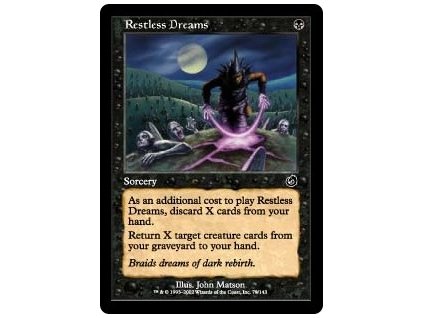 Restless Dreams (Foil NE, Stav Near Mint)