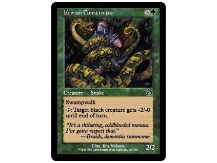 Krosan Constrictor (Foil NE, Stav Near Mint)