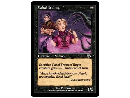 Cabal Trainee (Foil NE, Stav Near Mint)