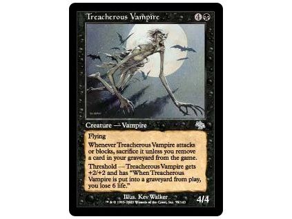 Treacherous Vampire