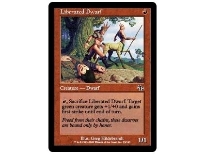 Liberated Dwarf (Foil NE, Stav Near Mint)
