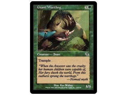 Giant Warthog