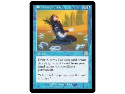 Read the Runes (Foil NE, Stav Near Mint)