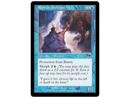 Riptide Biologist (Foil NE, Stav Near Mint)