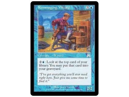 Rummaging Wizard (Foil NE, Stav Near Mint)