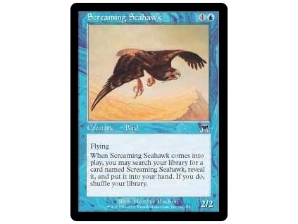 Screaming Seahawk (Foil NE, Stav Near Mint)