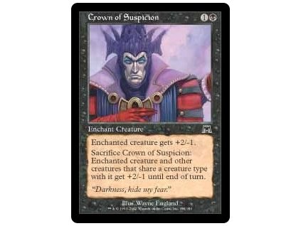 Crown of Suspicion (Foil NE, Stav Near Mint)