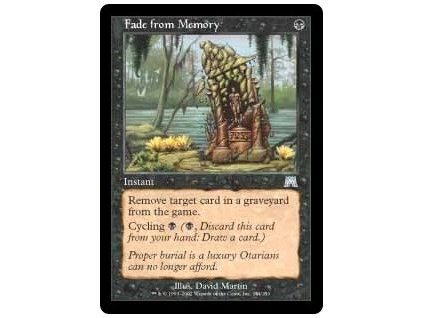 Fade from Memory