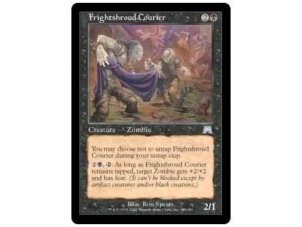 Frightshroud Courier (Foil NE, Stav Near Mint)