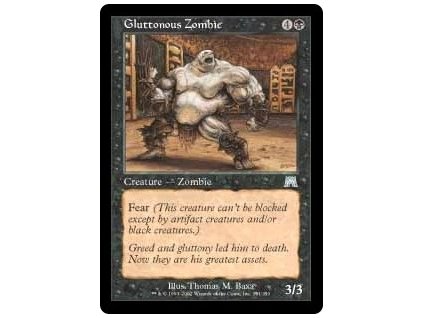 Gluttonous Zombie (Foil ANO, Stav Near Mint)