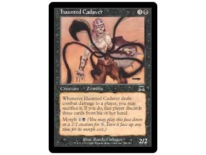 Haunted Cadaver (Foil NE, Stav Near Mint)