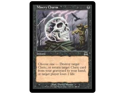 Misery Charm (Foil NE, Stav Near Mint)