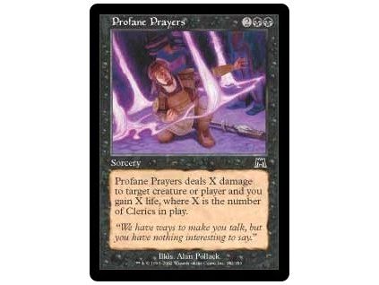 Profane Prayers