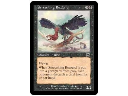 Screeching Buzzard (Foil NE, Stav Near Mint)
