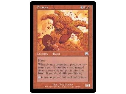 Avarax (Foil NE, Stav Near Mint)