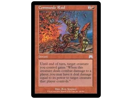 Commando Raid (Foil NE, Stav Near Mint)