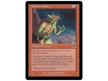 Crown of Fury (Foil ANO, Stav Near Mint)