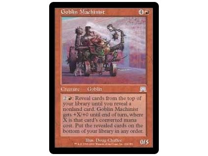 Goblin Machinist (Foil NE, Stav Near Mint)