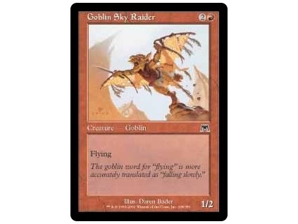 Goblin Sky Raider (Foil ANO, Stav Near Mint)