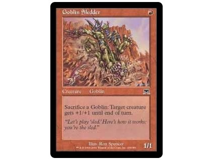 Goblin Sledder (Foil NE, Stav Near Mint)