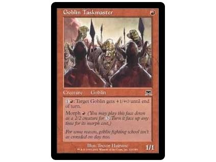 Goblin Taskmaster (Foil NE, Stav Near Mint)