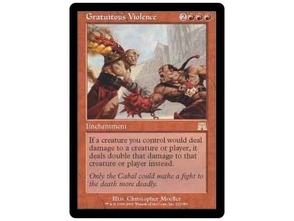 Gratuitous Violence (Foil NE, Stav Near Mint)