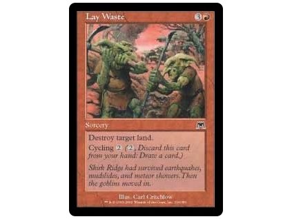 Lay Waste (Foil NE, Stav Near Mint)